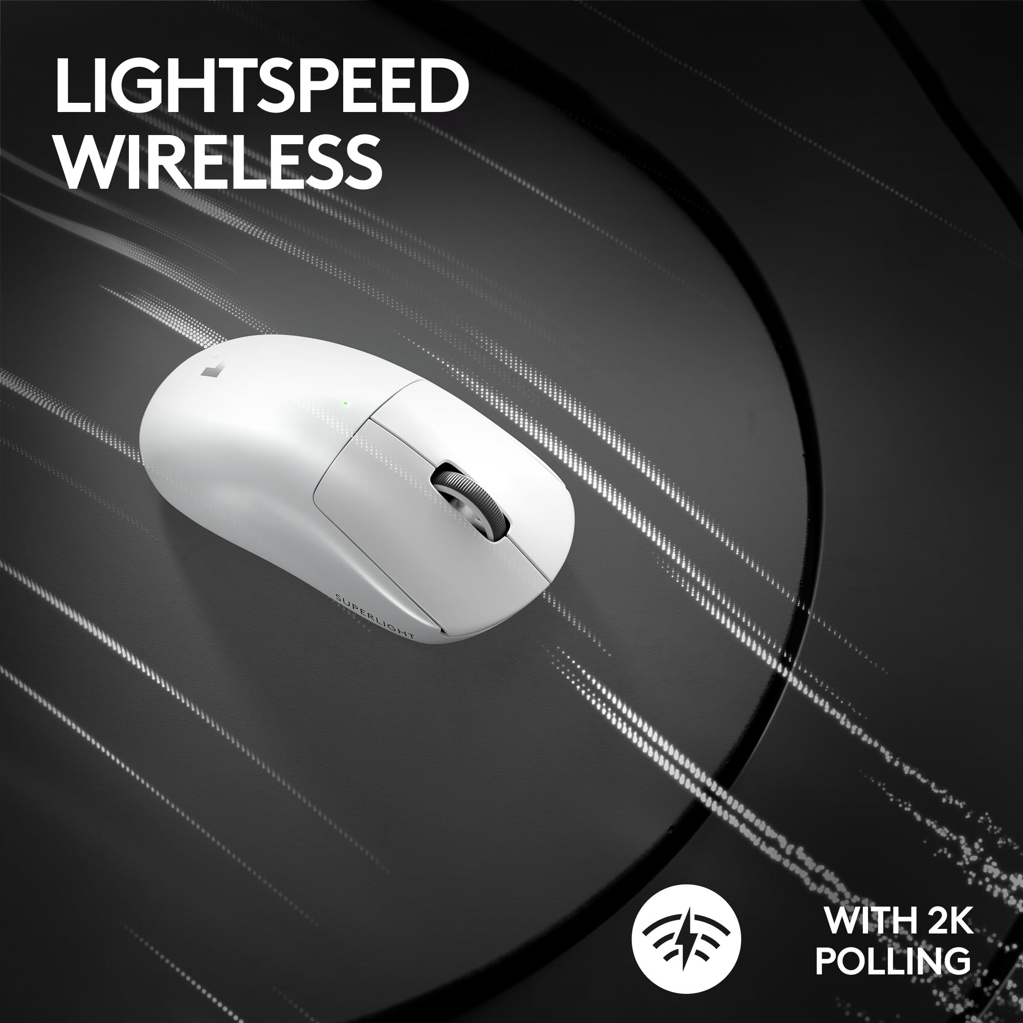 Logitech Pro X Superlight 2 Wireless Gaming Mouse, White : Amazon